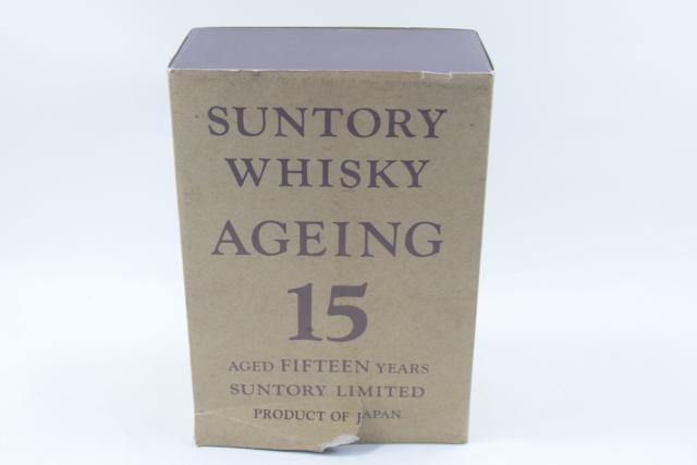 【未開栓】サントリー エイジング AGEING 15年 古酒 750ml 箱付 【中古】