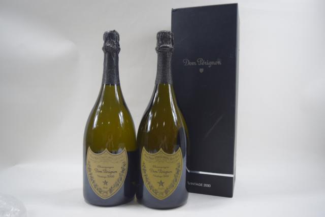 【未開栓】ドンペリニヨン DOM PERIGNON 2006 2000 白 750ml 2本セット クール便送料込み 【中古】