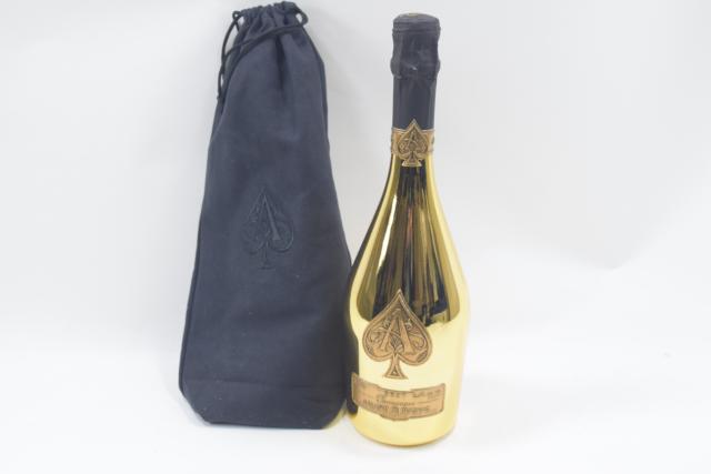 【未開栓】ARMAND DE BRIGNAC アルマンド ブリニャック ゴールド 750ml 袋付 国内正規品 クール便送料無料 【中古】