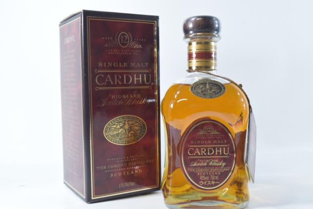 【未開栓】 カーデュ CARDHU 12年 シングルモルト ハイランド 750ml 箱付 【中古】