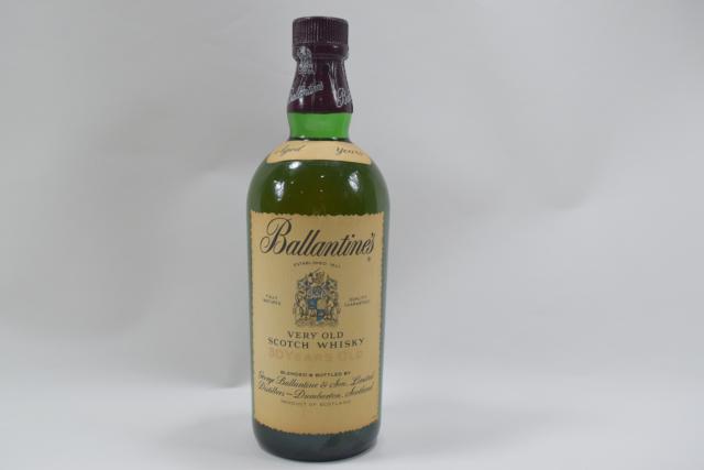 【未開栓】バランタイン BALLANTINE`S 30年 ベリー オールド 赤キャップ 旧ボトル 750ml スコッチ 送料無料 【中古】