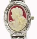 【中古】MARBA CAMEO マーバカメオ MARBA CAMEO 時計 カメオ 銀 ジャンク クオーツ時計