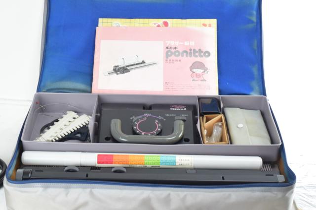 【中古】【美品】BROTHER brother ブラザー Ponitto ポニット KH-341 編み機 完備品