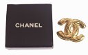 【中古】CHANEL シャネル ブローチ ゴールド その他