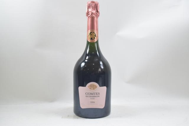 【未開栓】テタンジェ TAITTINGER コント ド シャンパーニュ ロゼ 2006 シャンパン 750ml 送料無料 【中古】