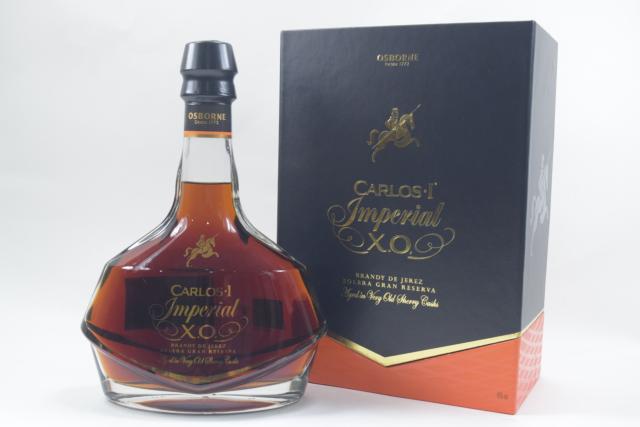 【未開栓】 カルロス1世 インペリアル XO 700ml スペイン ブランデー 【中古】