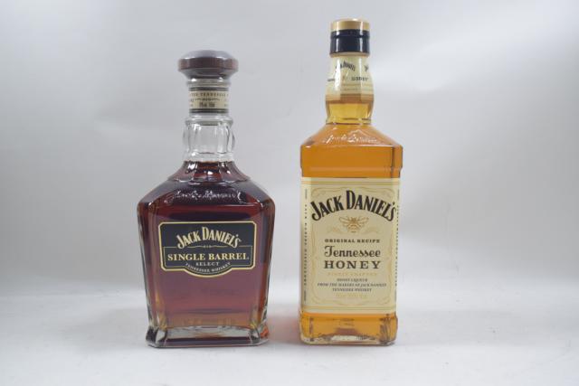 【未開栓】JACK DANIELS ジャックダニエル シングルバレル セレクト/ハニー リキュール 【中古】