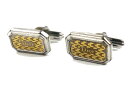 【中古】Christian Dior ディオール ヴィンテージカフス シルバー カフリンクス(カフス・カフスボタン)