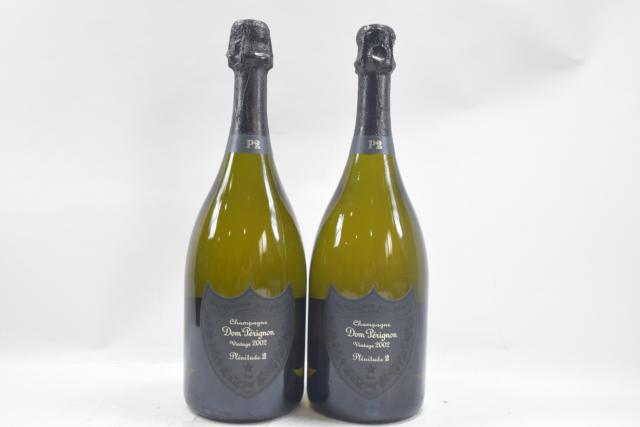 【未開栓】ドンペリニヨン DOM PERIGNON ヴィンテージ P2 2002 750ml シャンパン 2本 クール便送料無料 【中古】