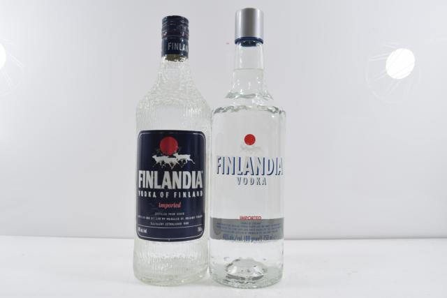 【未開栓】古酒 FINLANDIA フィンランディア ウォッカ 750ml 2本セット 【中古】