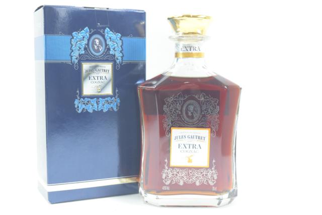 【未開栓】JULES GAUTRET EXTRA ジュールゴートレ エクストラ 700ml 箱付 ブランデー コニャック 送料無料 【中古】