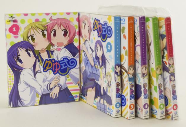 【中古】Yuyushiki 初回限定版 ゆゆ式 Blu-ray ブルーレイ 全6巻セット GNXA-1521〜GNXA-1526 その他