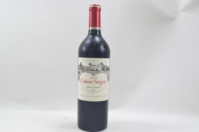 【未開栓】CHATEAU シャトー カロン セギュール 2015 サンテステフ ワイン 750ml 冷蔵保存 クール便送料無料 【中古】