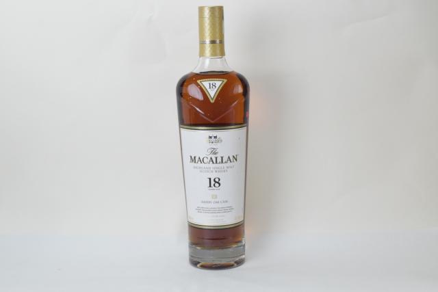 【未開栓】マッカラン MACALLAN 18年 2018 シェリーオークカスク 700ml 【中古】