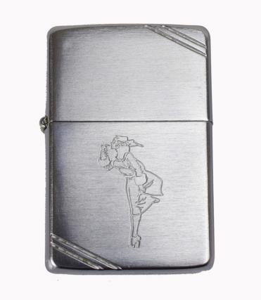 【中古】ZIPPO ジッポ ビンテージ Zippo ジッポ ウィンディガール Windy PAT.2032695 1937レプリカ ブラッドフォード PAT.2032695 ライター