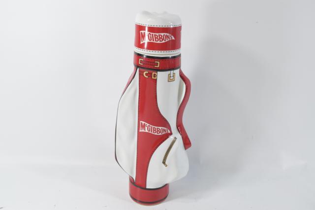 【未開栓】 MCGIBBON'S マックギボンズ ゴルフバッグ 陶器ボトル 赤 700ml 【中古】