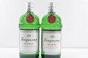 【未開栓】古酒 Tanqueray タンカレー ドライ ジン 750ml 2本セット 【中古】