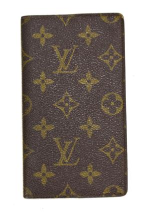 【中古】LOUIS VUITTON ルイヴィトン 手帳カバー ヴィンテージ モノグラム ブックカバー