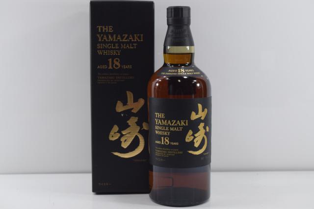 【未開栓】サントリー 山崎 18年 700ml 【中古】