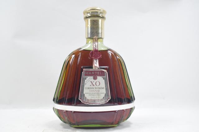 【未開栓】マーテル MARTELL XO コルドン スプリーム 旧ボトル 赤ラベル グリーンボトル 700ml 送料無料 【中古】