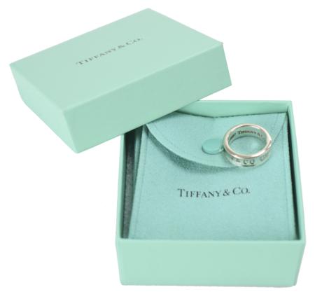 【中古】Tiffany & Co. ティファニー ナローリング 1997 シルバー SV925 シルバー 指輪