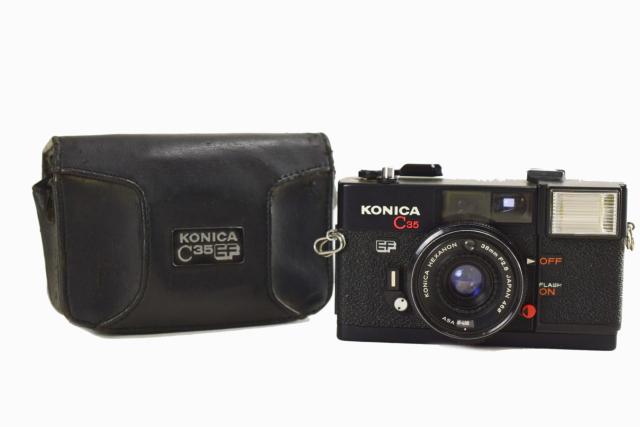 【中古】K(その他) Konica コニカ C35 EF HEXANON 38mm F2.8 フィルム カメラ ジャンク品 その他