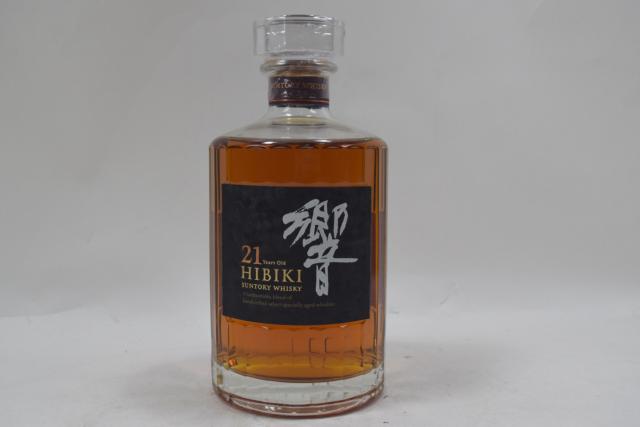 【未開栓】サントリー ウイスキー 響 HIBIKI 21年 700ml 希少品 品薄 送料無料 【中古】