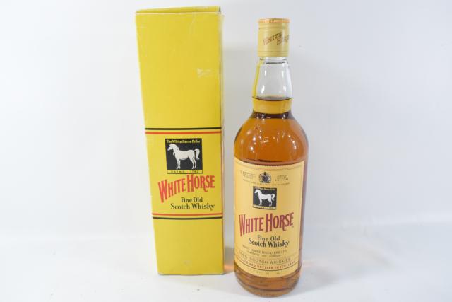 【未開栓】ホワイトホース WHITE HORSE 特級 古酒 43度 750ml 箱付 【中古】
