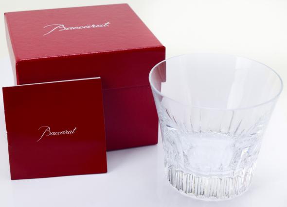 【中古】【美品】Baccarat Crystal バカラ 未使用品 ロックグラス 2018 クリスタル タンブラー 箱付き 食器