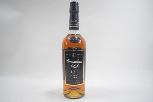 【未開栓】カナディアンクラブ Canadian Club 20年 750ml ウイスキー 【中古】