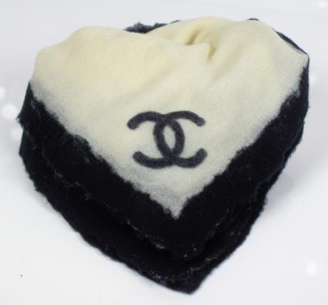 【中古】【美品】CHANEL シャネル カシミア マフラー