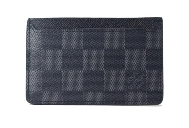 【中古】【美品】LOUIS VUITTON ルイヴィトン ネオ ポルト カルト パスケース 名刺入れ ダミエ グラフィット N62666 カードケース