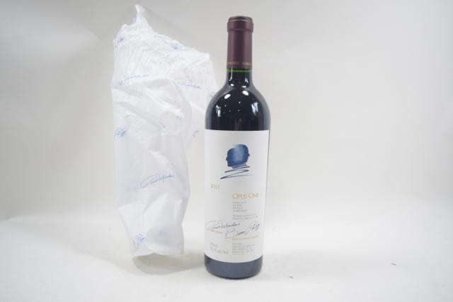 【未開栓】 オーパス ワン OPUS ONE 2013 ワインセラー保管品 クール便送料込 750ml 包紙 【中古】