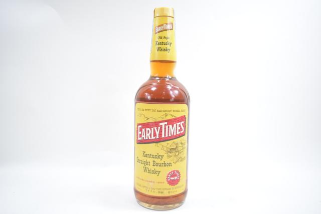 【未開栓】アーリータイムズ EARLY TIMES 旧ボトル 特級 オールドスタイル 古酒 希少 760ml 41% 【中古】