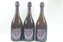 【未開栓】ドンペリニヨン DOM PERIGNON ロゼ 2005 750ml シャンパン 3本セット クール便送料無料 【中古】