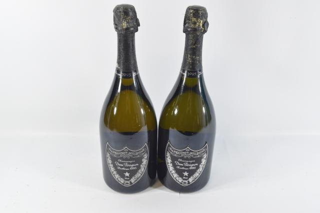 【未開栓】ドンペリニヨン DOM PERIGNON エノテーク 黒 1995 750ml 2本セット クール便送料無料 【中古】