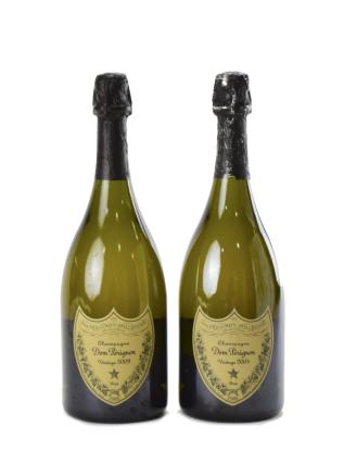 【未開栓】ドンペリニヨン DOM PERIGNON 2004/2009 白 750ml 2本セット クール便送料込み 【中古】