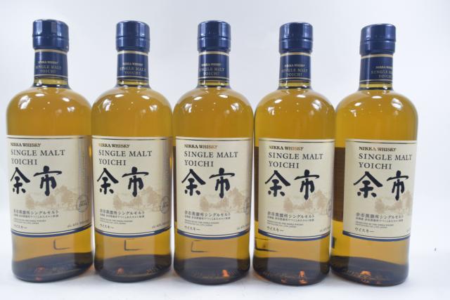【未開栓】ニッカ 余市 シングルモルト ノンエイジ 700ml 5本セット 【中古】のサムネイル