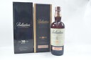 【未開栓】バランタイン BALLANTINE`S 30年 ベリーレア 700ml スコッチ ウイスキー 外箱、木箱付 送料無料 【中古】