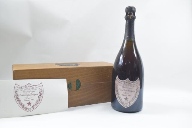 【未開栓】ドンペリニヨン DOM PERIGNON ロゼ ヴィンテージ 1982 750ml 木箱 冊子付き 【中古】