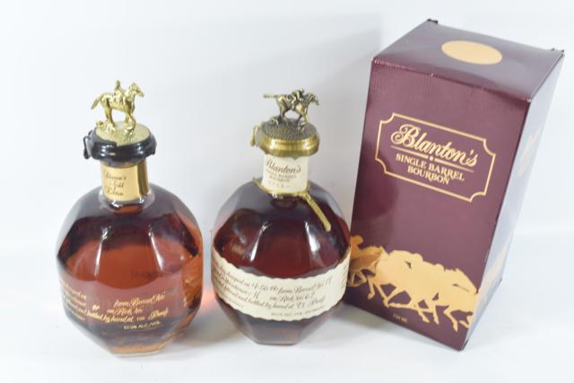 【未開栓】ブラントン BLANTON ゴールド エディション/シングルバレル 2本セット 【中古】