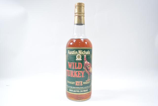 【未開栓】ワイルドターキー WILD TURKEY ライ グリーンラベル 旧ラベル オールドボトル 750ml 【中古】