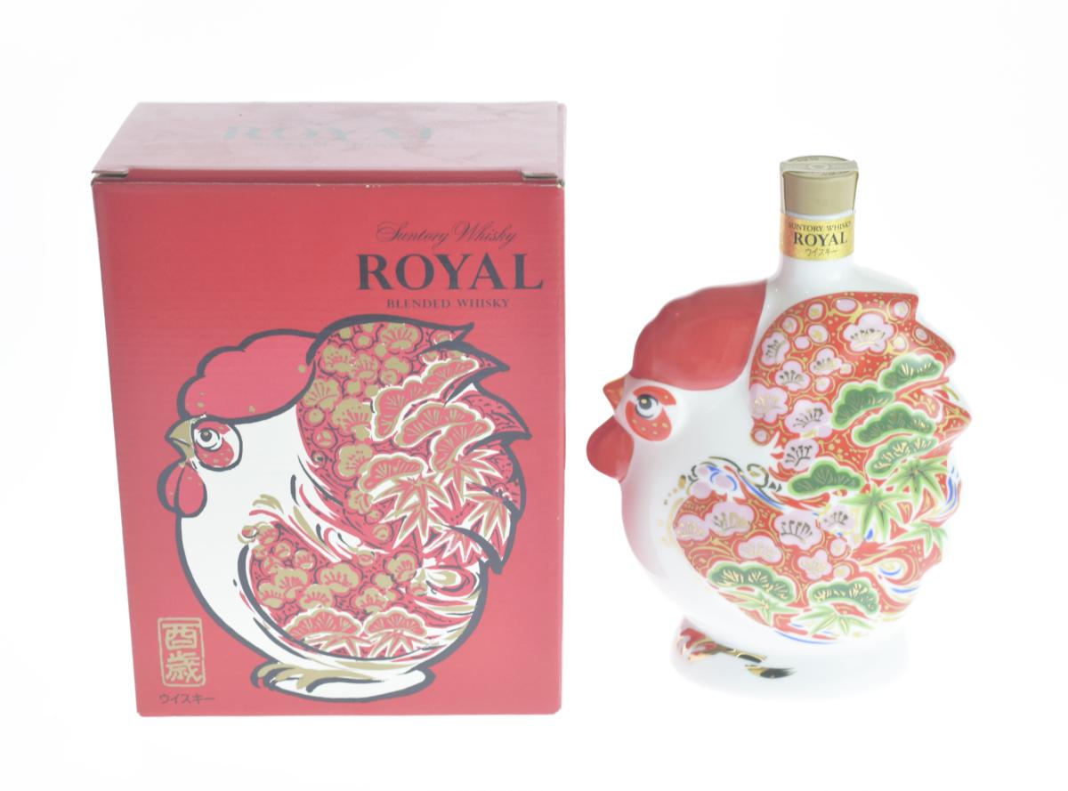 送料無料【未開栓】サントリー ローヤル ROYAL 2017 酉 NARUMI製 約1151g 600ml 【中古】