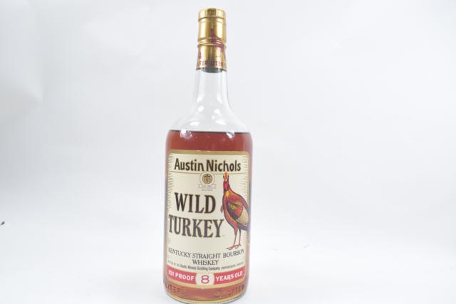 【未開栓】ワイルドターキー WILD TURKEY 8年 古酒 旧ボトル 101PROOF 1L 1000ml 【中古】