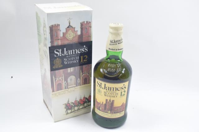 【未開栓】 St.James's セント ジェームス スコッチ ウイスキー 12年 750ml 箱付 【中古】