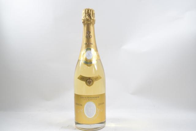 【未開栓】ルイ ロデレール LOUIS ROEDERER クリスタル 2008 750ml 箱付 シャンパン クール便送料無料 【中古】