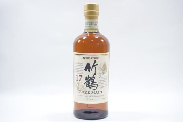 【未開栓】 ニッカ 竹鶴 17年 ピュアモルト 700ml 【中古】