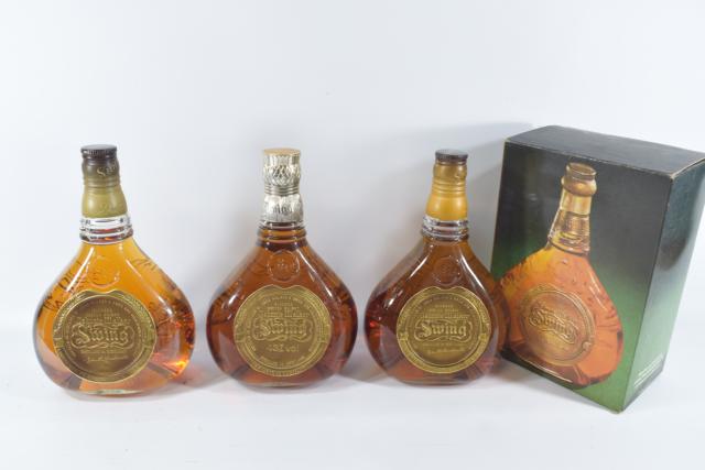 【未開栓】ジョニーウォーカー JOHNNIE WALKER スウィング スイング 750ml 3本セット 【中古】