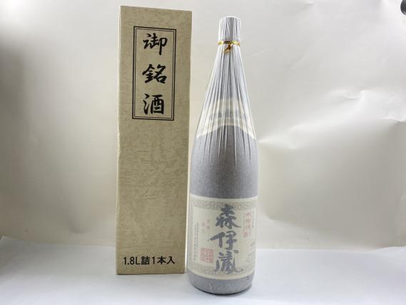 【未開栓】森伊蔵 本格焼酎 かめ壺焼酎 芋焼酎 1800ml 一升瓶 箱付 送料無料 【中古】