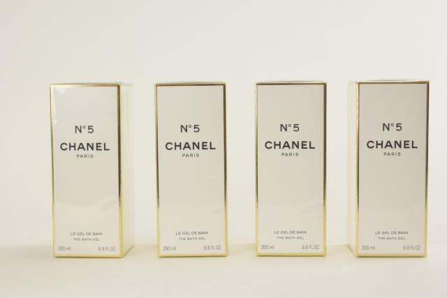 【新古品】CHANEL シャネル 未使用未開封品 No5 バスジェル ボディシャンプー ナンバーファイブ LE GEL DE BAIN 4点セット